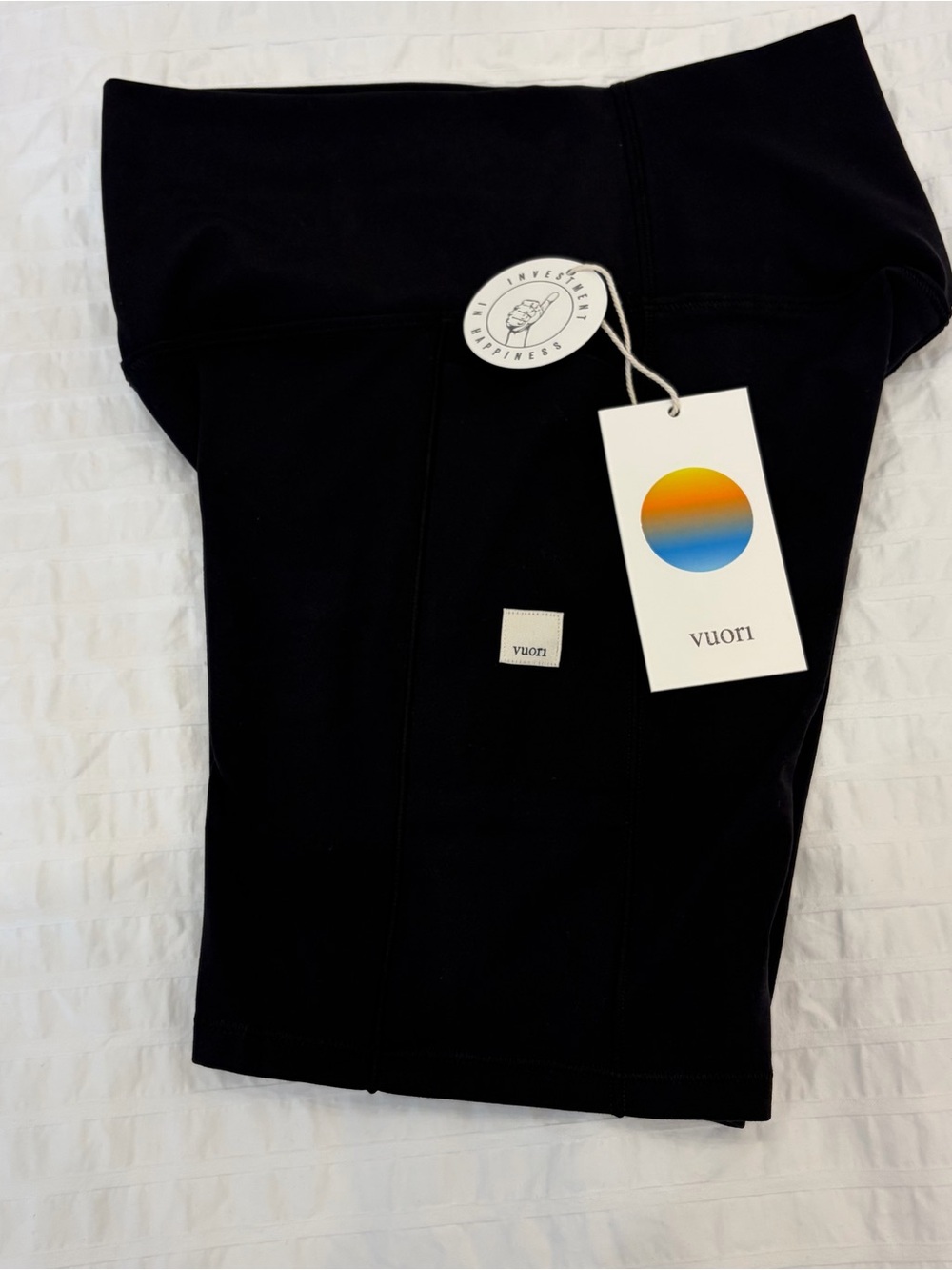 NWT Vuori All the Form Pocket Shorts in Black - Picture 7 of 7